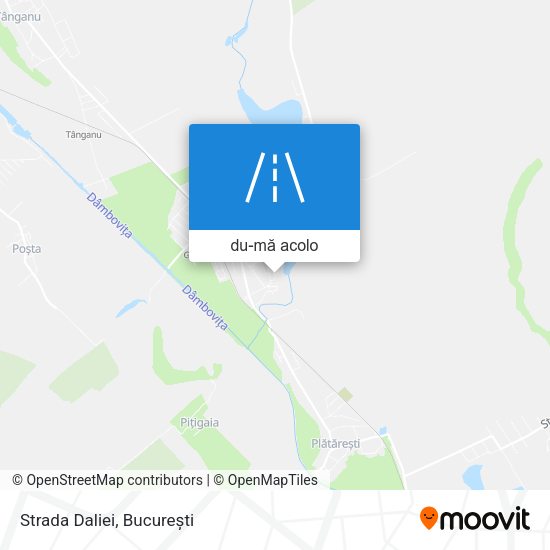 Hartă Strada Daliei