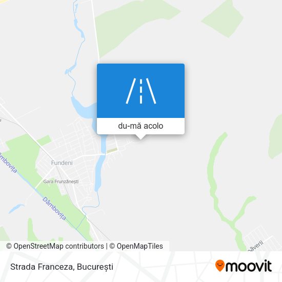 Hartă Strada Franceza