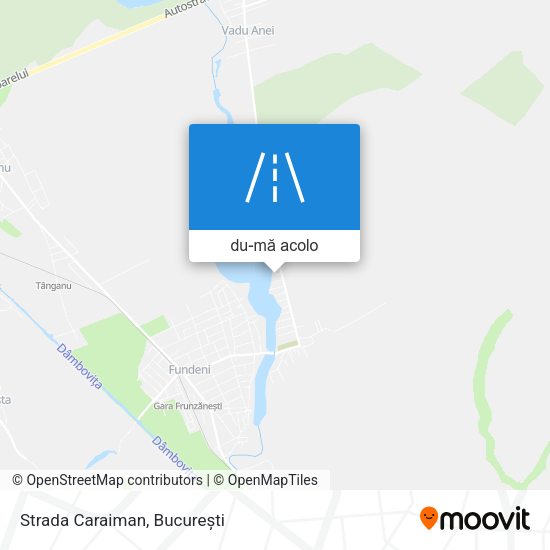 Hartă Strada Caraiman