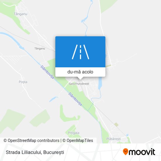 Hartă Strada Liliacului