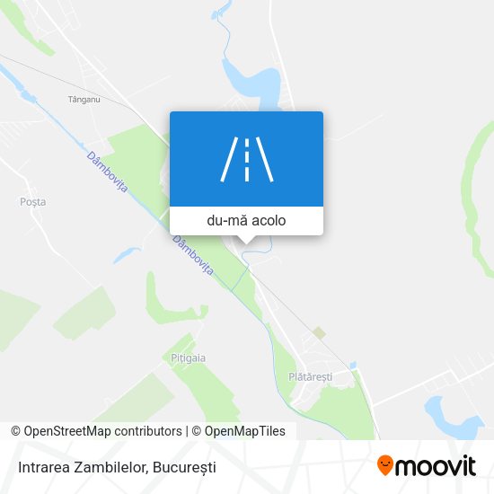 Hartă Intrarea Zambilelor