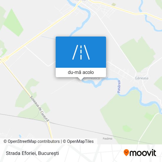 Hartă Strada Eforiei