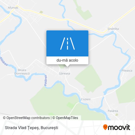 Hartă Strada Vlad Țepeș