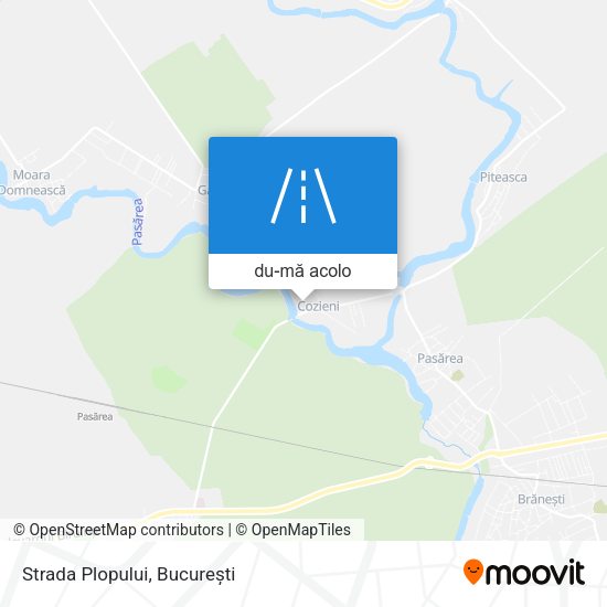 Hartă Strada Plopului