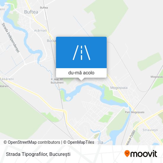 Hartă Strada Tipografilor