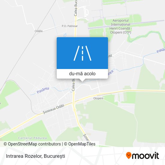 Hartă Intrarea Rozelor