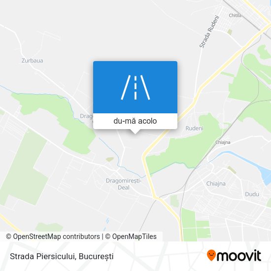 Hartă Strada Piersicului