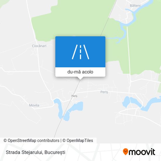 Hartă Strada Stejarului