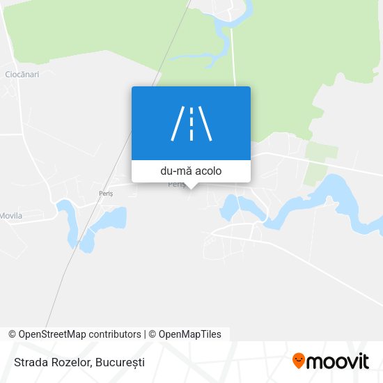 Hartă Strada Rozelor