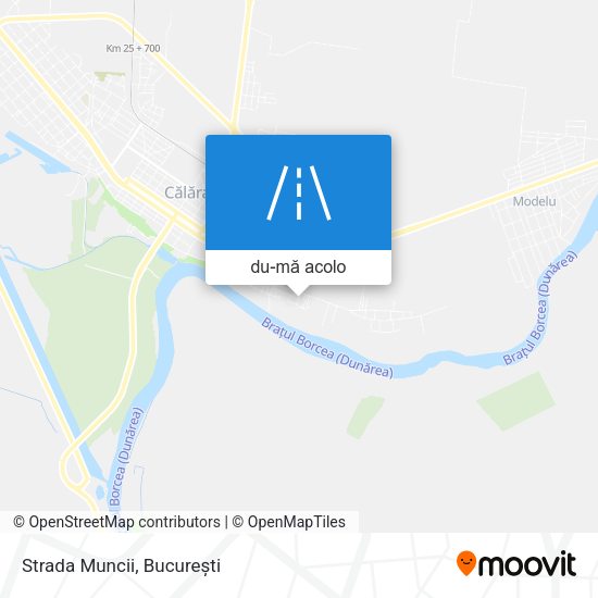 Hartă Strada Muncii