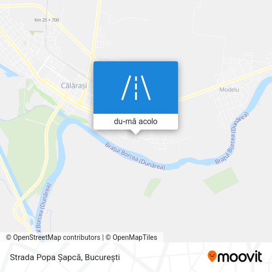 Hartă Strada Popa Șapcă