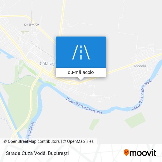 Hartă Strada Cuza Vodă