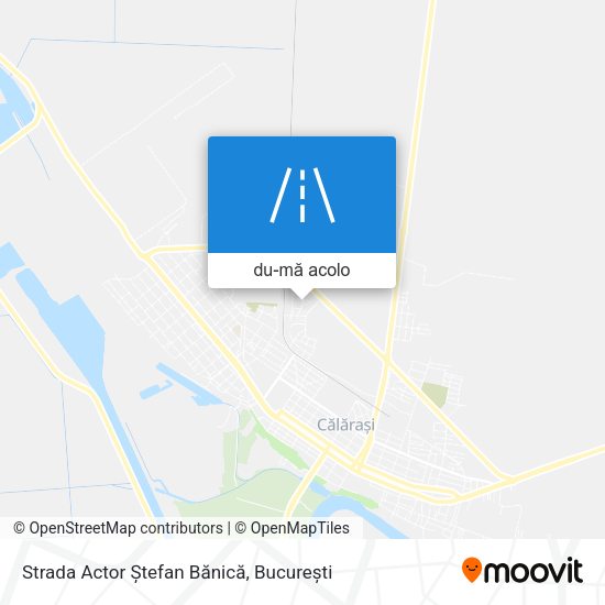 Hartă Strada Actor Ștefan Bănică