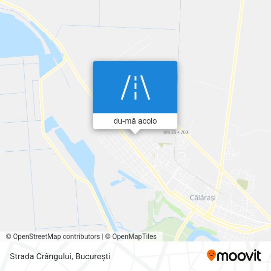 Hartă Strada Crângului