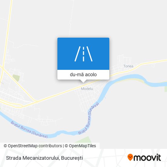 Hartă Strada Mecanizatorului