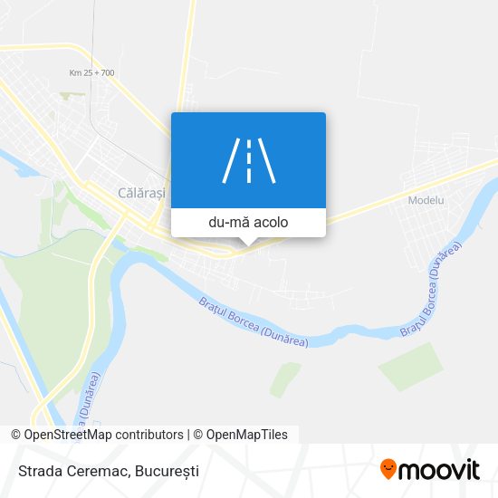 Hartă Strada Ceremac