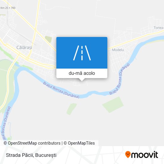 Hartă Strada Păcii