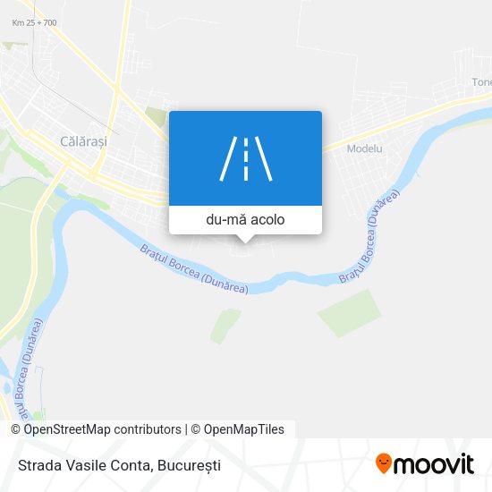 Hartă Strada Vasile Conta