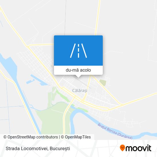 Hartă Strada Locomotivei