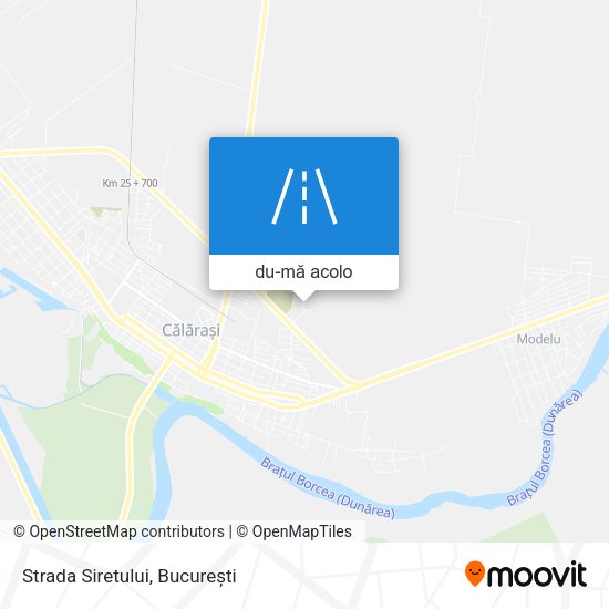 Hartă Strada Siretului