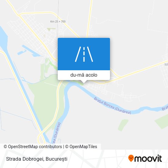 Hartă Strada Dobrogei