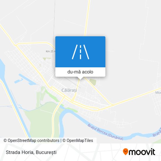 Hartă Strada Horia
