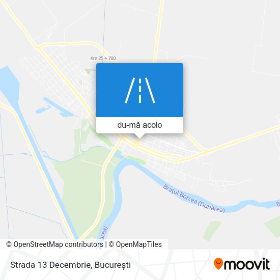 Hartă Strada 13 Decembrie
