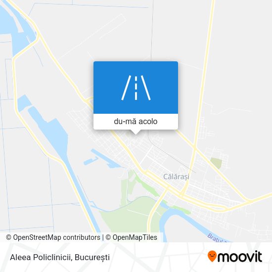 Hartă Aleea Policlinicii