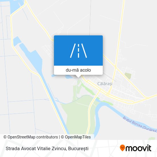 Hartă Strada Avocat Vitalie Zvincu