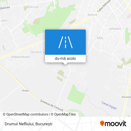 Hartă Drumul Nefliului