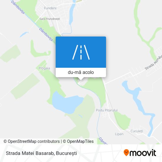 Hartă Strada Matei Basarab