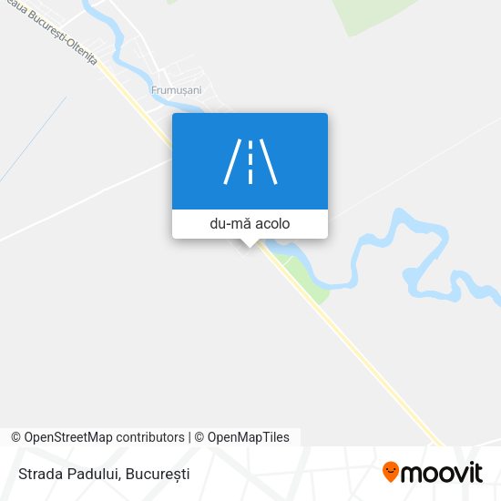 Hartă Strada Padului