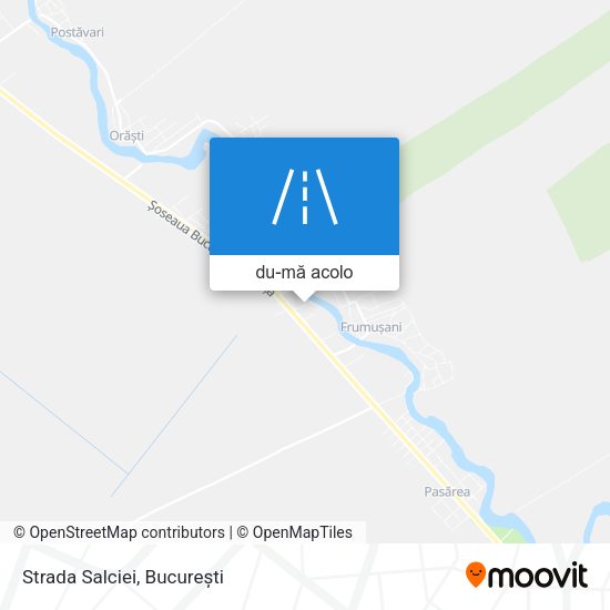 Hartă Strada Salciei