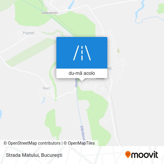 Hartă Strada Matului