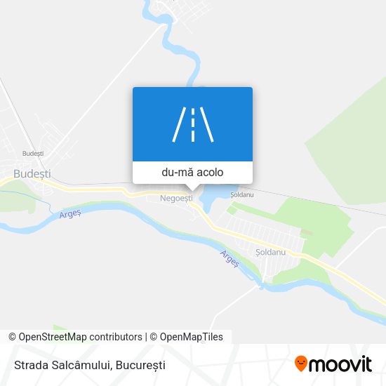 Hartă Strada Salcâmului