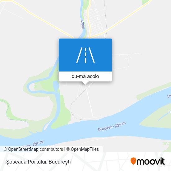 Hartă Șoseaua Portului