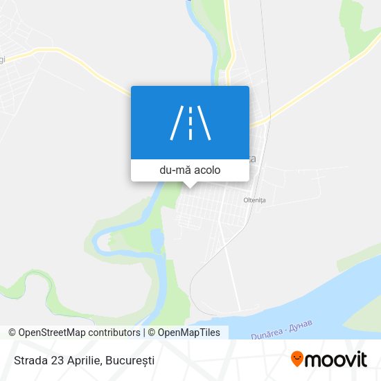 Hartă Strada 23 Aprilie