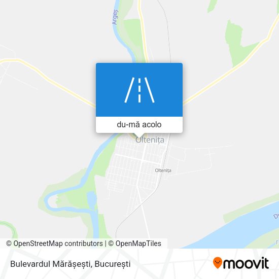 Hartă Bulevardul Mărășești