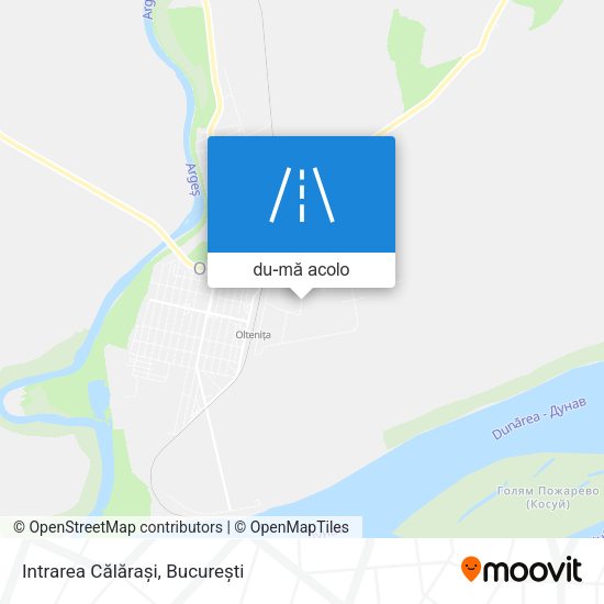 Hartă Intrarea Călărași