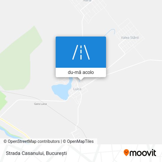 Hartă Strada Casanului