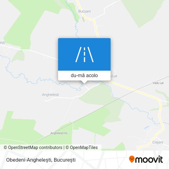 Hartă Obedeni-Anghelești