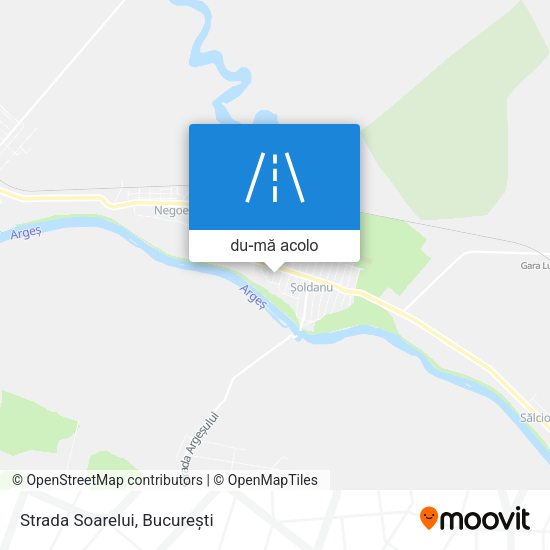 Hartă Strada Soarelui