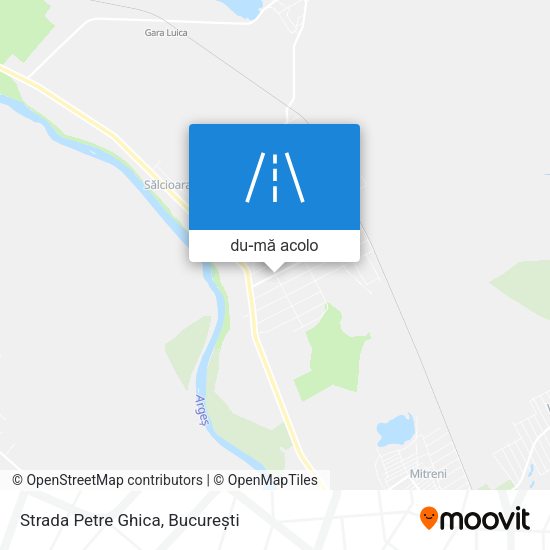 Hartă Strada Petre Ghica