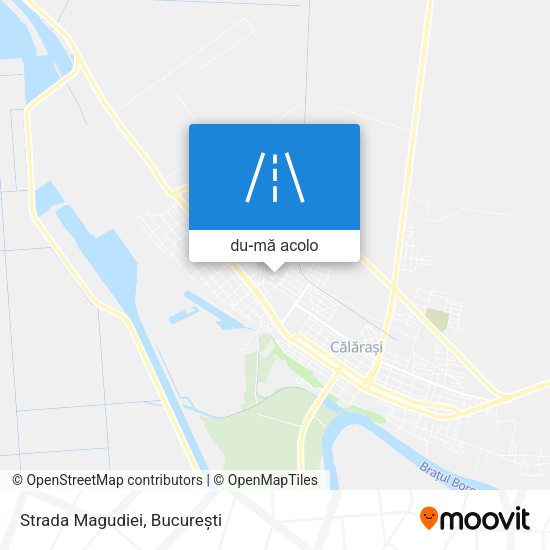 Hartă Strada Magudiei