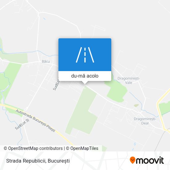 Hartă Strada Republicii