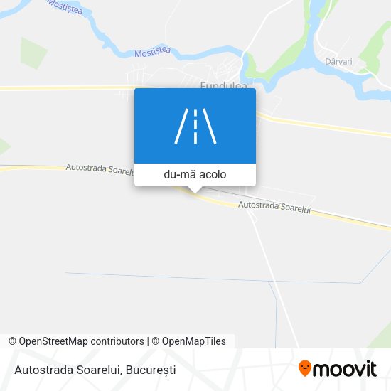 Hartă Autostrada Soarelui