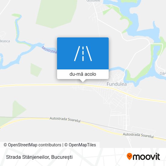 Hartă Strada Stânjeneilor