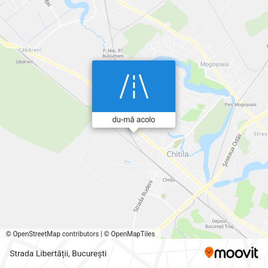 Hartă Strada Libertății