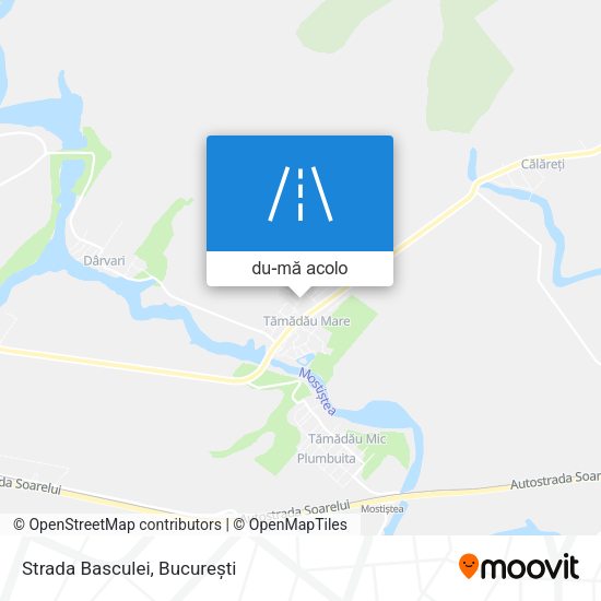 Hartă Strada Basculei