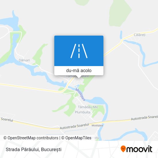Hartă Strada Pârâului
